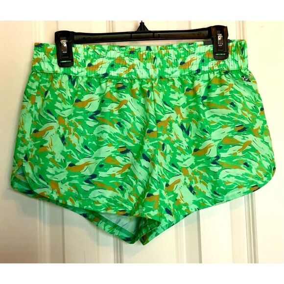 DSG - NWT - L Sz Small - Mid-Rise Stride Running Shorts/Built-In Brief/Green - Picture 2 of 14